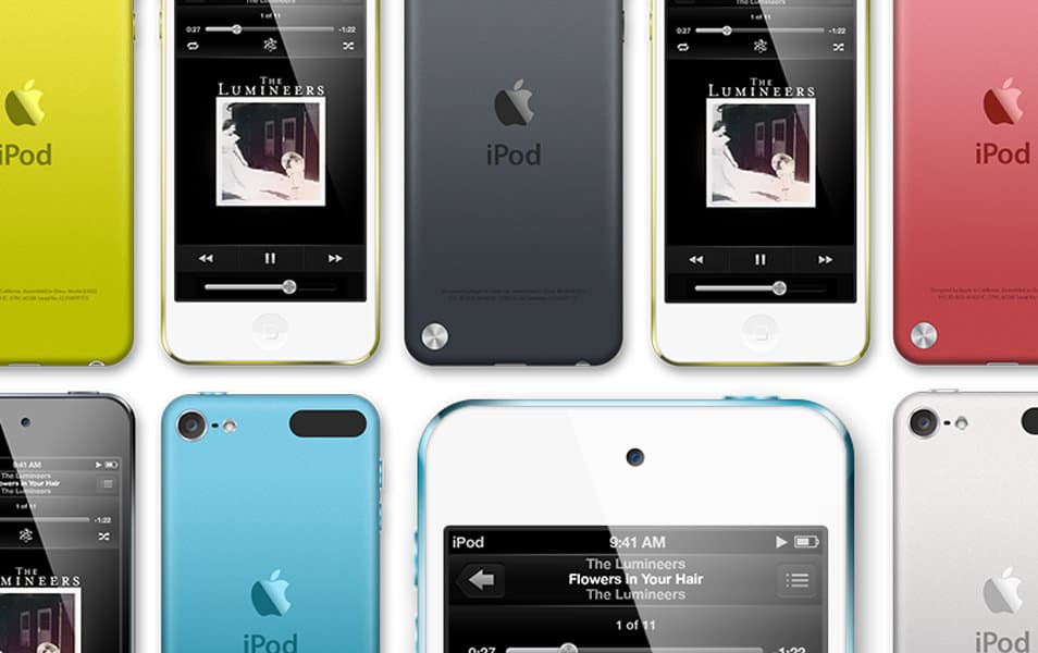 Ipod Touch PSD Template