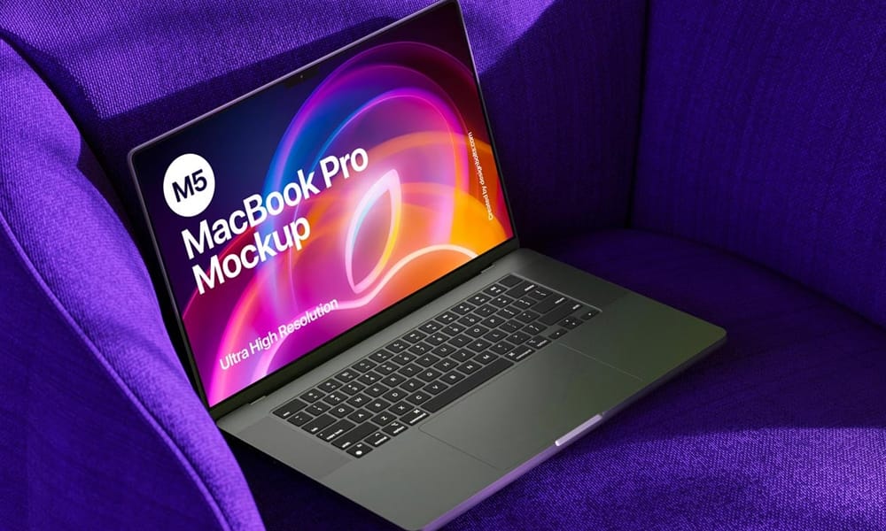 The Ultimate Collection of 2000+ Free Mockup Templates PSD Designs 24 M4 MacBook Pro Mockup PSD