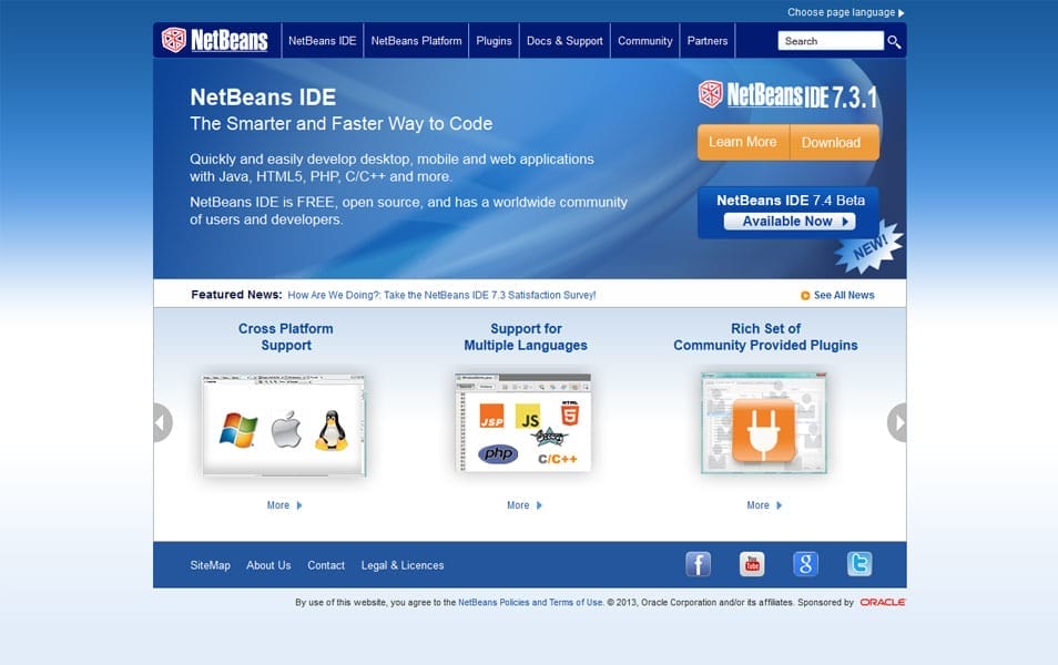 Best Free Code Editors For Developers 51 NetBeans IDE