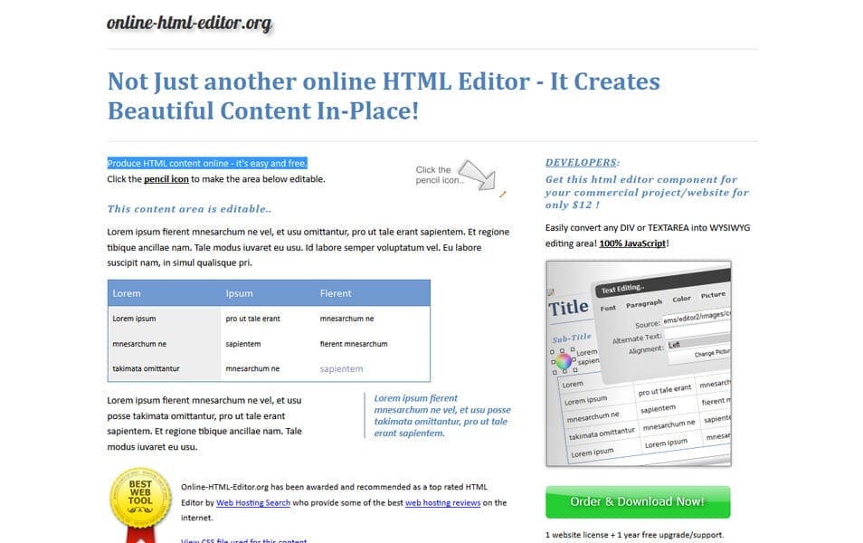 Best Free Code Editors For Developers 26 Online-HTML-Editor