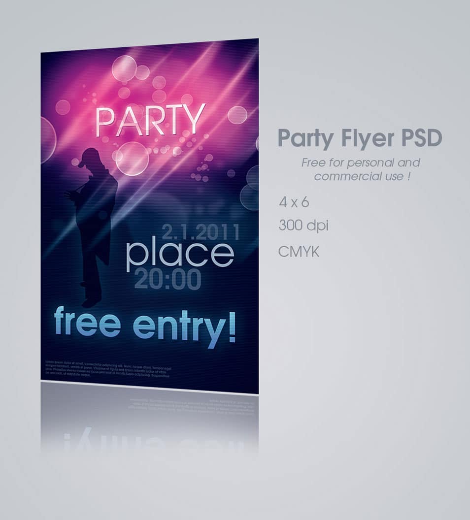 Party Flyer PSD