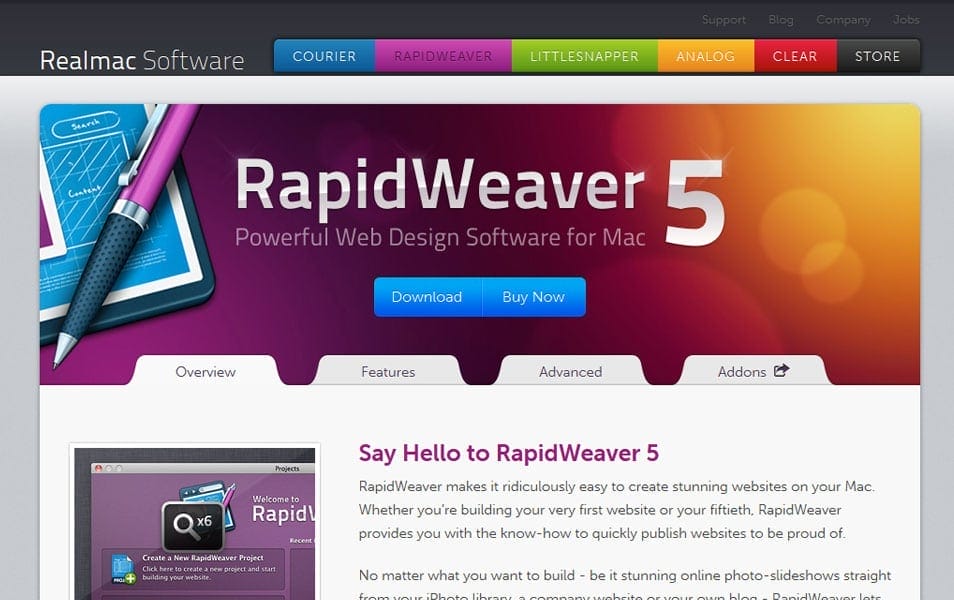 RapidWeaver