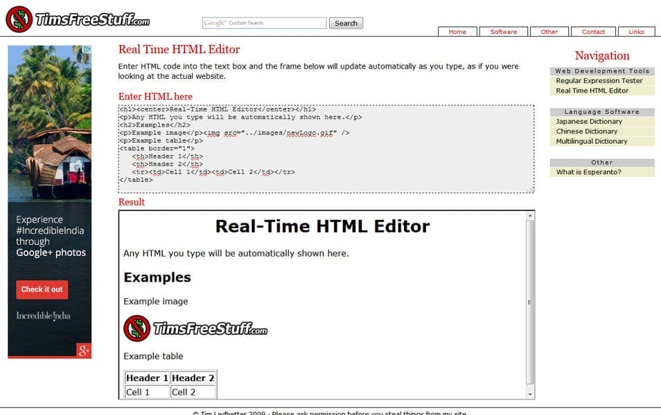 Best Free Code Editors For Developers 31 Real Time HTML Editor