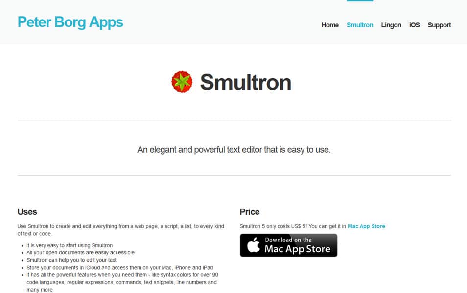 Best Free Code Editors For Developers 58 Smultron