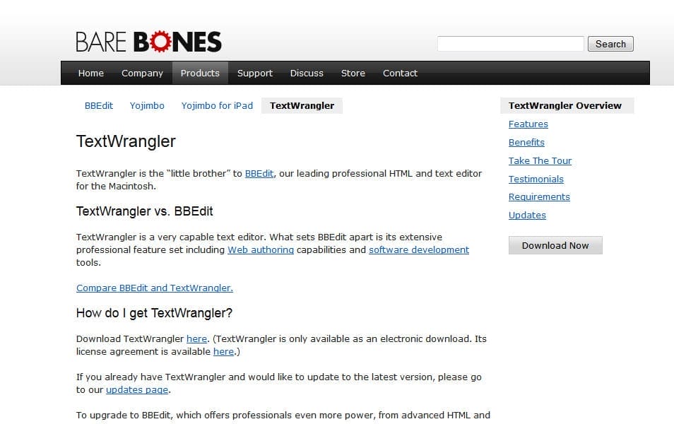 Best Free Code Editors For Developers 61 TextWrangler