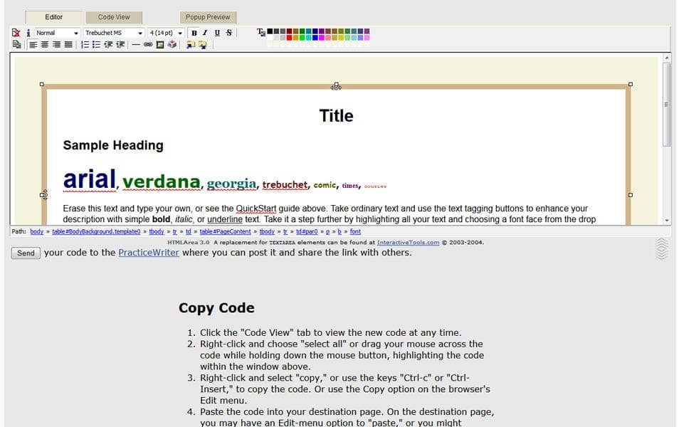 Best Free Code Editors For Developers 33 WYSIWYG HTML Auction Editor