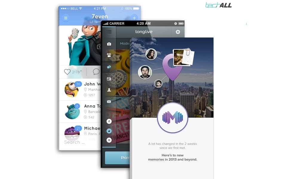 The Ultimate Collection of 2000+ Free Mockup Templates PSD Designs 139 iPhone App Front Screen MockUp PSD
