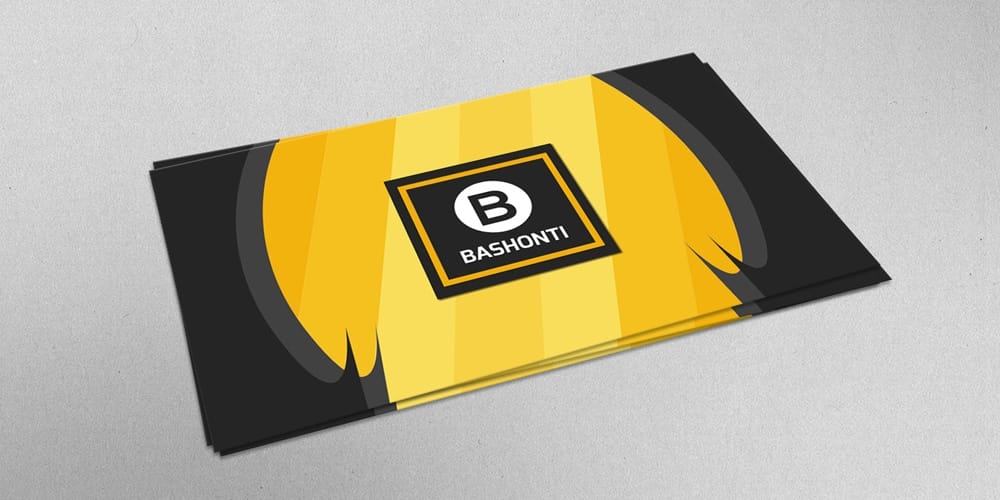100+ Free Business Cards PSD 137 Bashonti Business Card Template