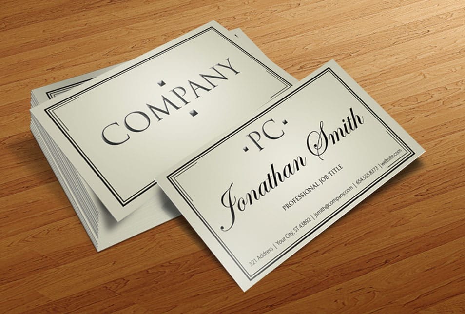 Business Card Template ProCard