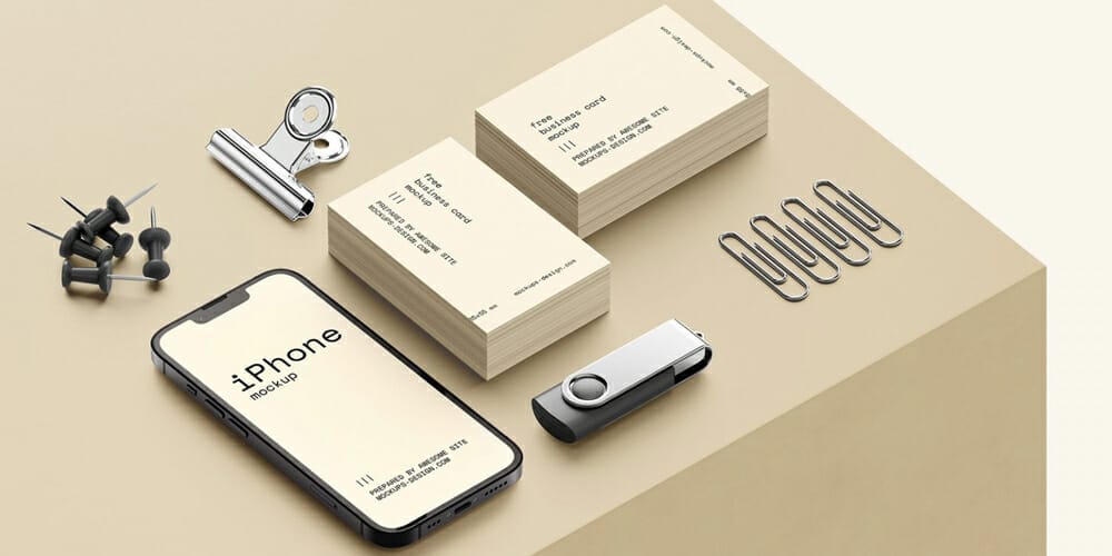 100+ Free Business Cards PSD 196 Business Cards Scene Creator