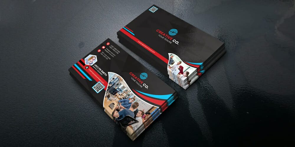 100+ Free Business Cards PSD 210 Corporate Business Card