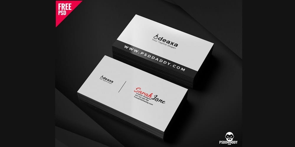 100+ Free Business Cards PSD 257 Corporate Business Card Design PSD