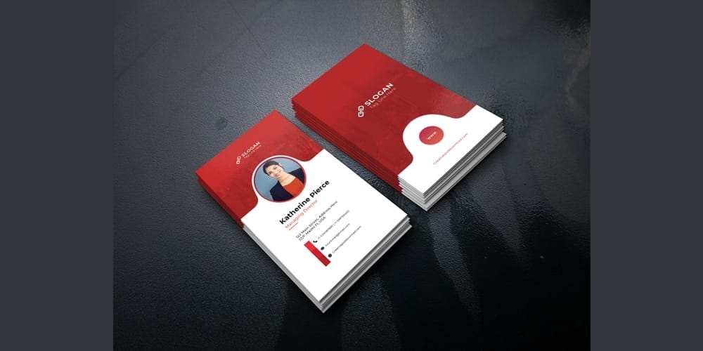 100+ Free Business Cards PSD 227 Corporate Business Card PSD