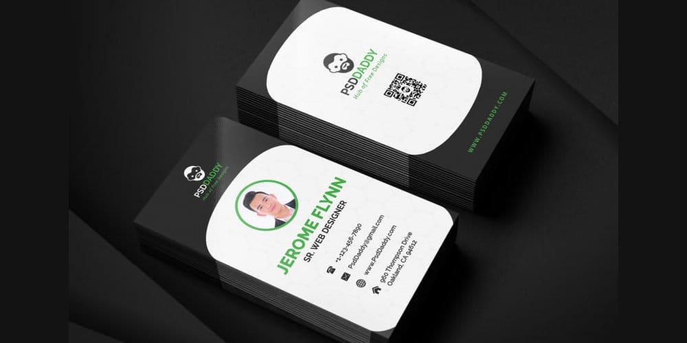 100+ Free Business Cards PSD 272 Corporate Business Card PSD