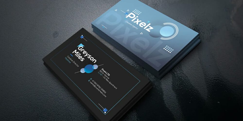 100+ Free Business Cards PSD 207 Corporate Business Card Template