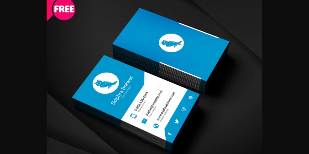 100+ Free Business Cards PSD 273 Corporate Business Card Template PSD
