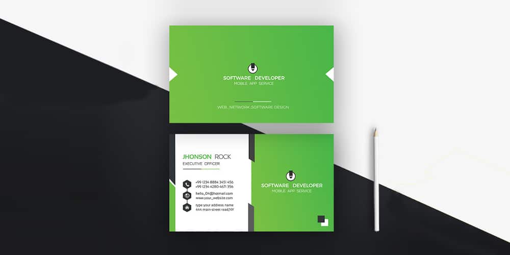 100+ Free Business Cards PSD 252 Corporate Business Card Template PSD
