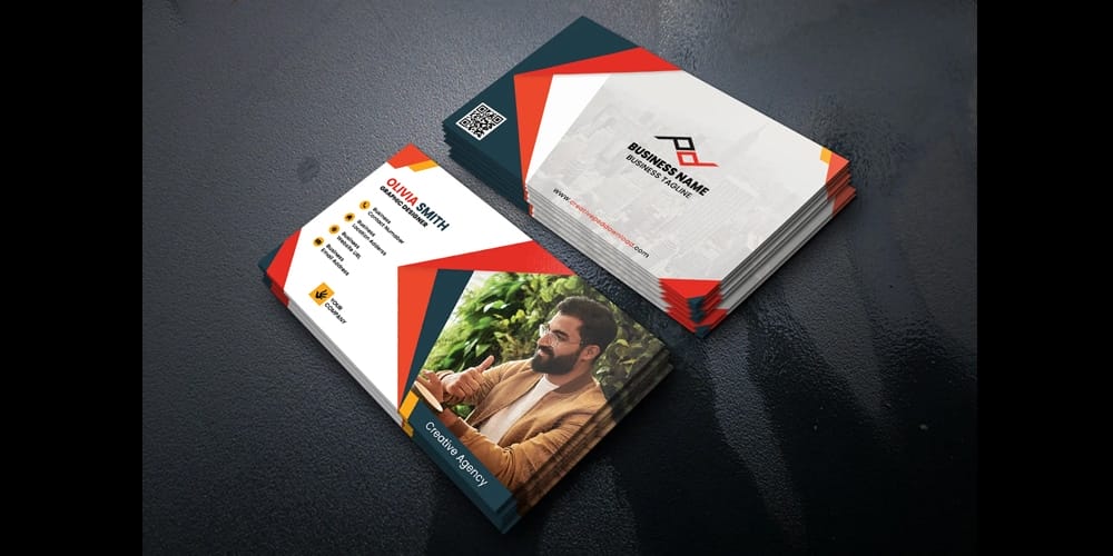 100+ Free Business Cards PSD 124 Corporate Graphic Designer Business Card