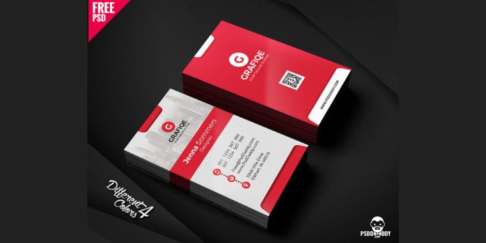 100+ Free Business Cards PSD 167 Creative Business Card Template PSD