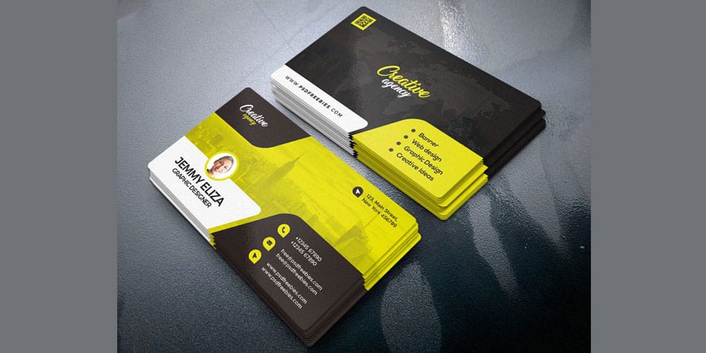 100+ Free Business Cards PSD 205 Designer Business Card Design Template