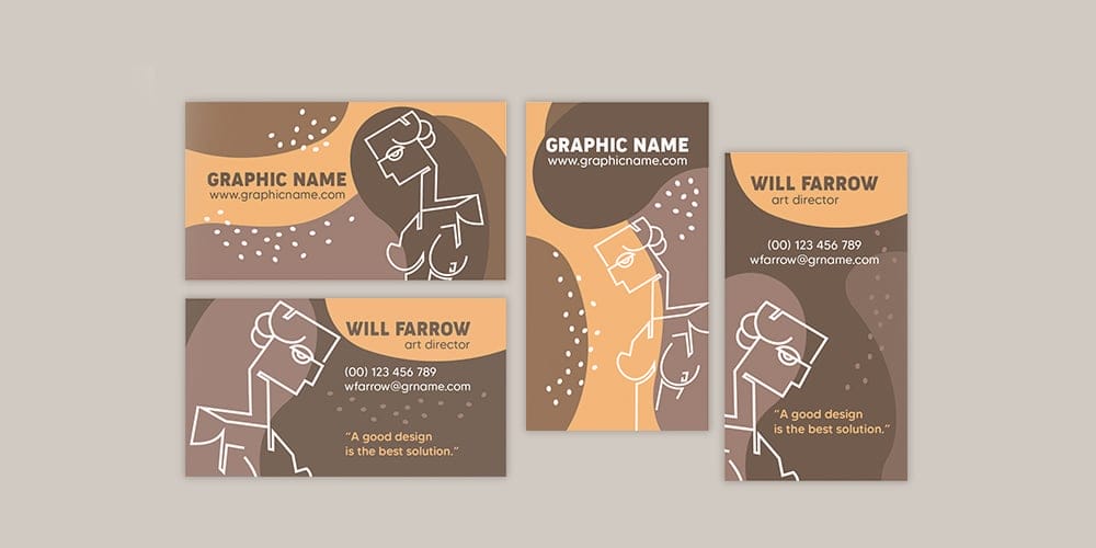 100+ Free Business Cards PSD 128 Designer Business Card Template