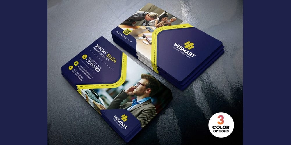 100+ Free Business Cards PSD 193 Designer Company Business Card Template
