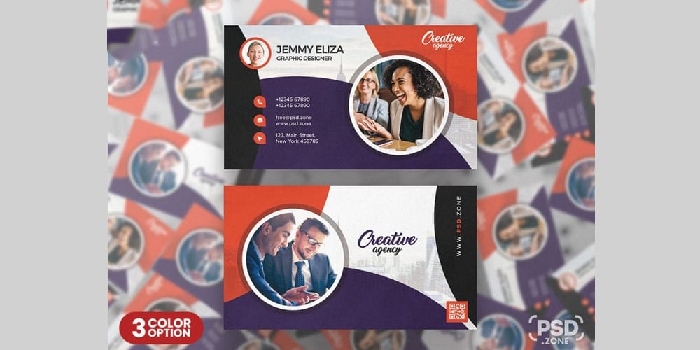 100+ Free Business Cards PSD 204 Designer Creative Business Card Template