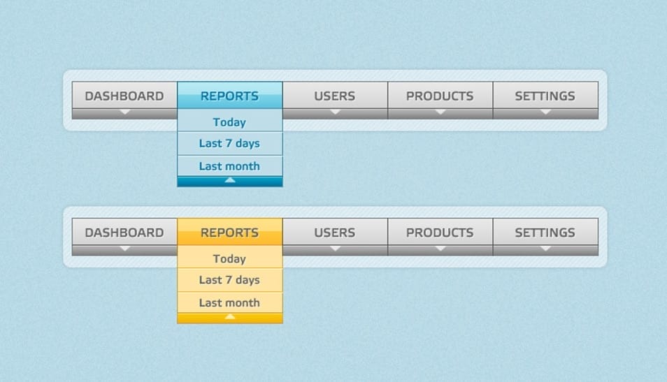 DropDown Navigation Free PSD DropDown Navigation Free PSD
