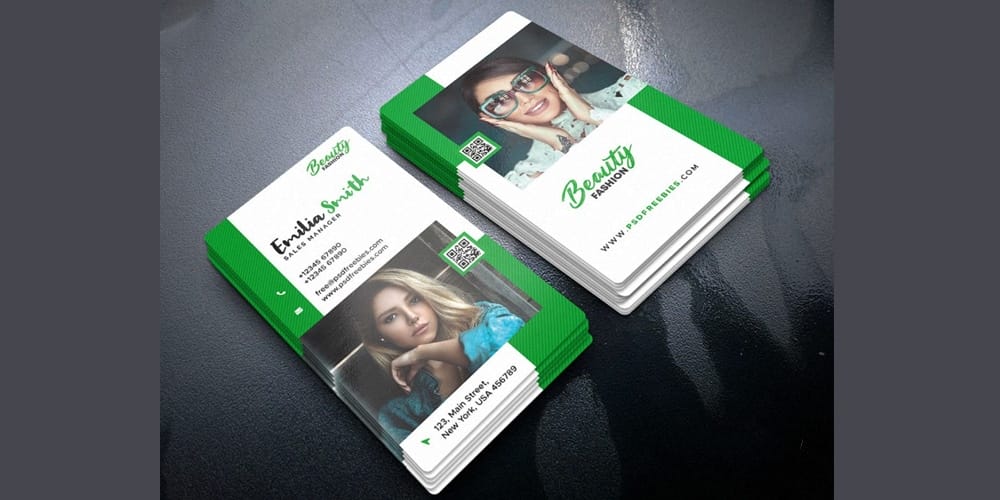 100+ Free Business Cards PSD 18 Fashion Boutique Store Business Card PSD