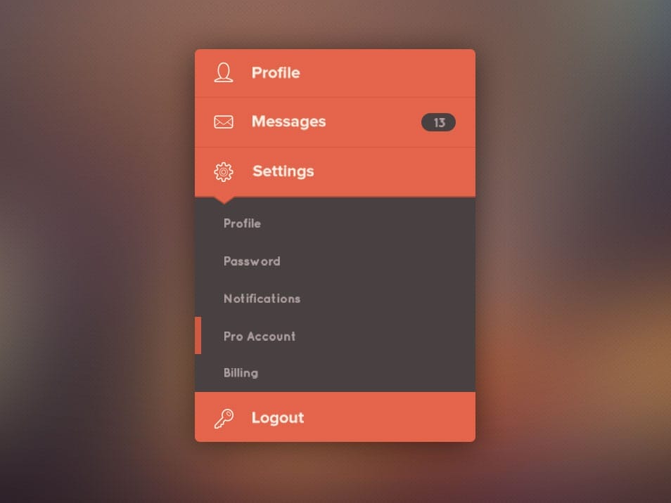 75+ Latest Free UI designs PSD 25 Flat Accordion