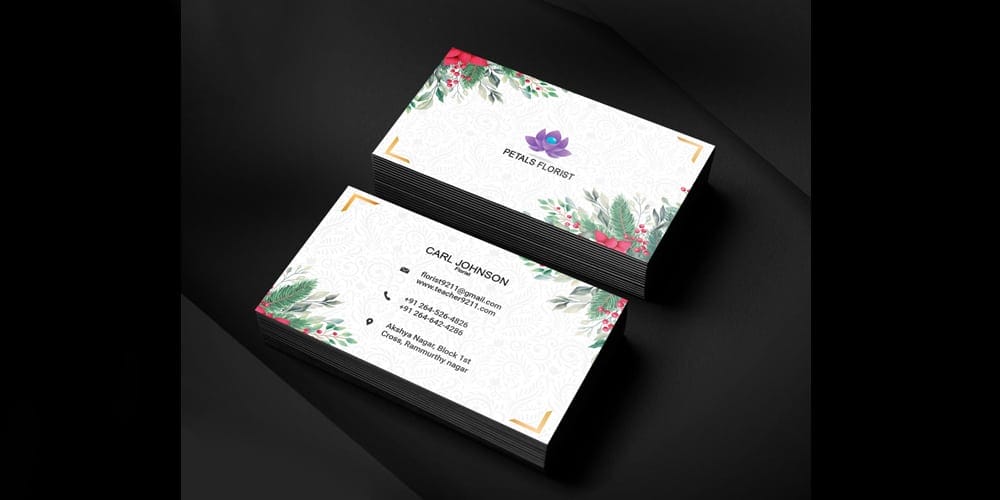 Florist Business Card