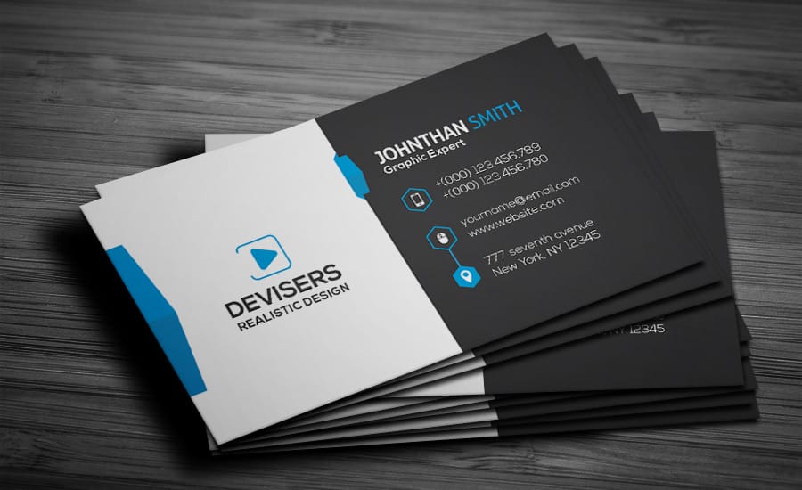 Free Corporate Business Card PSD