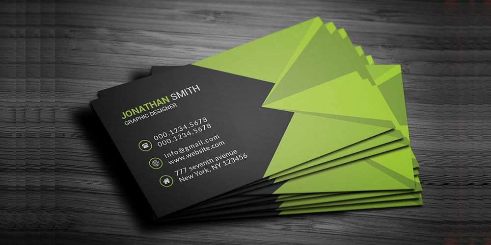 Free Corporate Business Card PSD