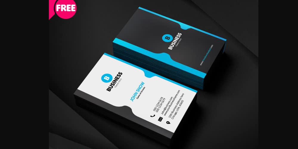 100+ Free Business Cards PSD 275 Free Corporate Business Card Template PSD