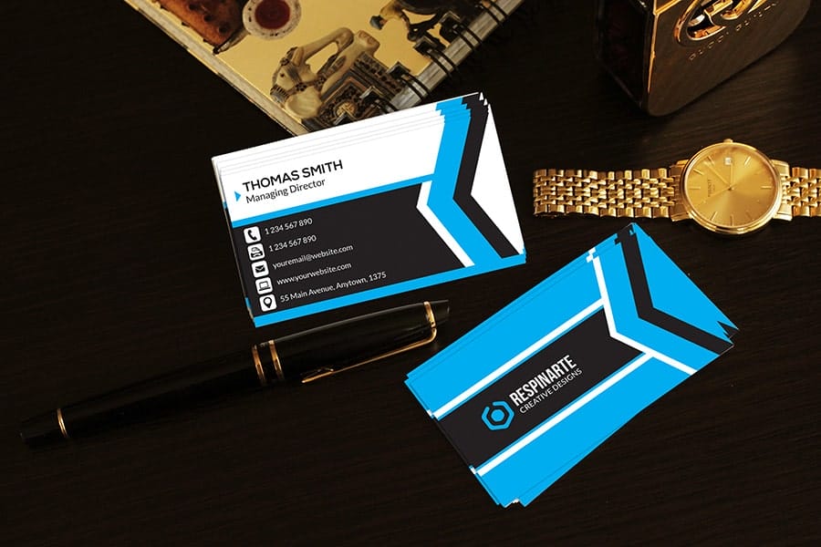 Free Corporate Business Card Template