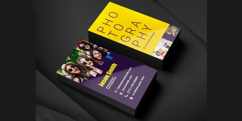 100+ Free Business Cards PSD 83 Free Photographer Business Card PSD