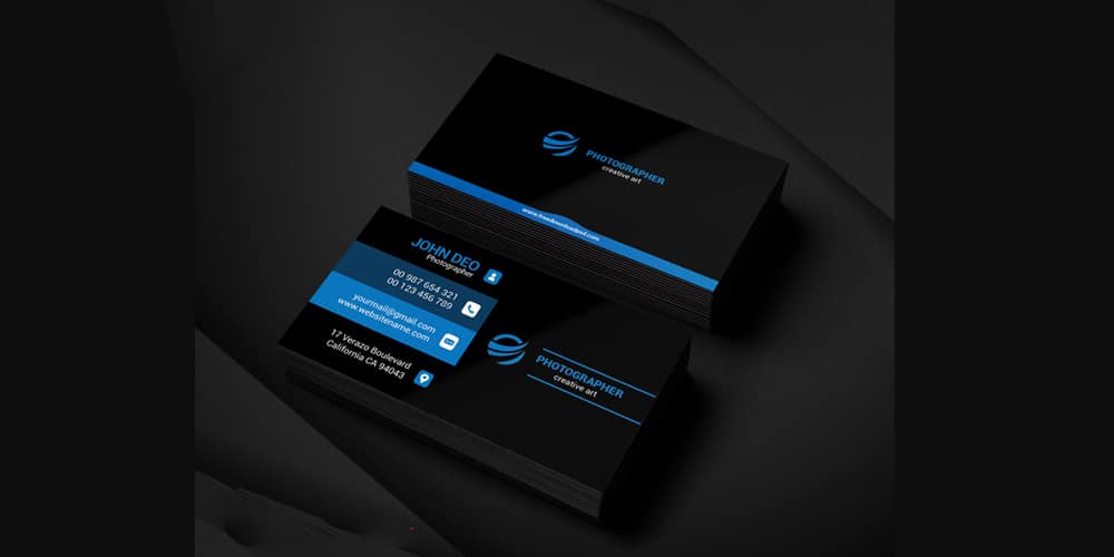 100+ Free Business Cards PSD 77 Free Photography Business Card