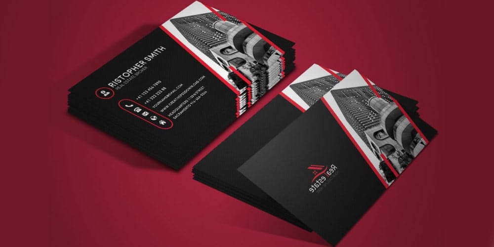 100+ Free Business Cards PSD 114 Free Real Estate Business Card PSD