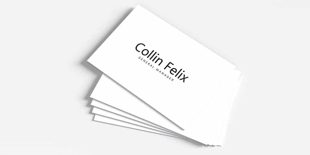100+ Free Business Cards PSD 457 Free Simple Individual Business Card Template PSD