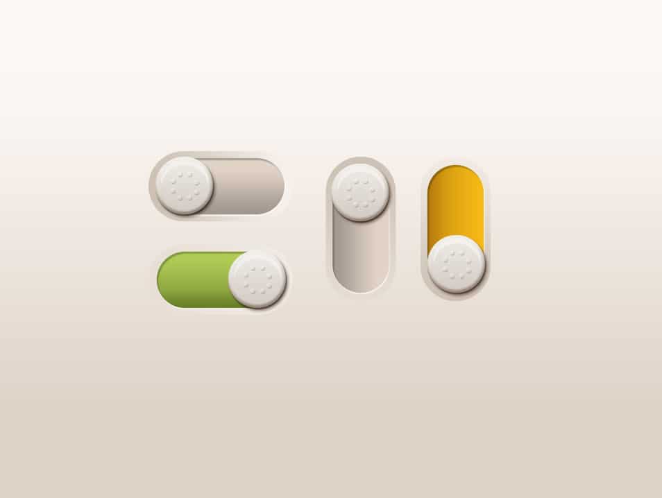75+ Latest Free UI designs PSD 40 Freebie - On/Off (psd)