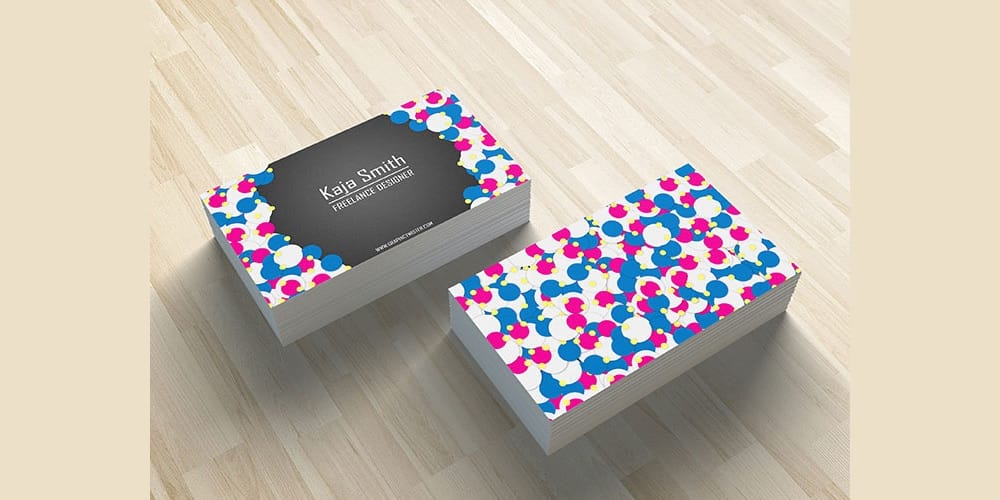 100+ Free Business Cards PSD 458 Freelance Business Card Template