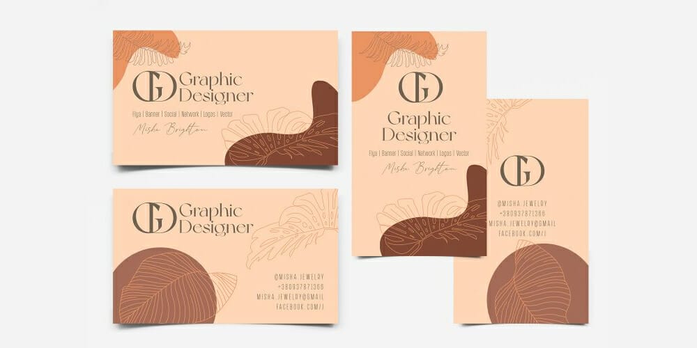 Graphic Designer Business Card Template