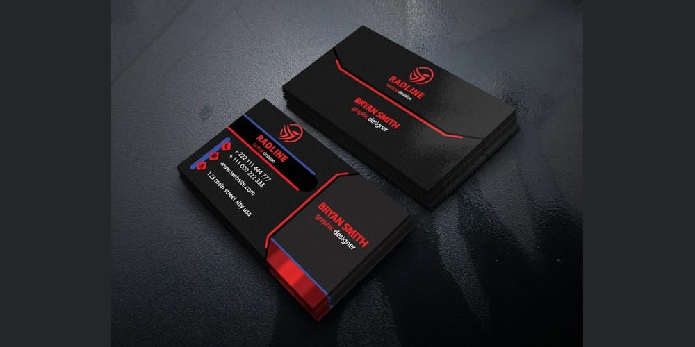 100+ Free Business Cards PSD 127 Graphic Designer Business Card