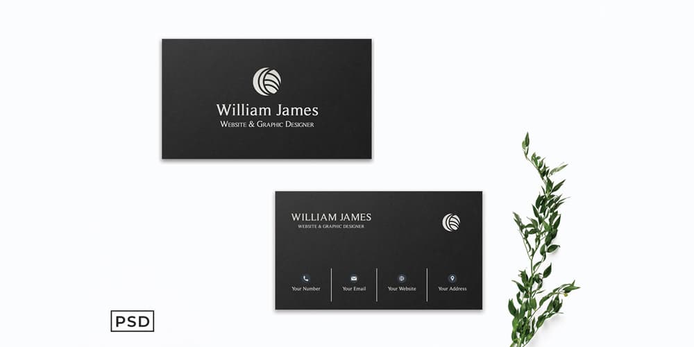 100+ Free Business Cards PSD 177 Innovative Business Card Template V2