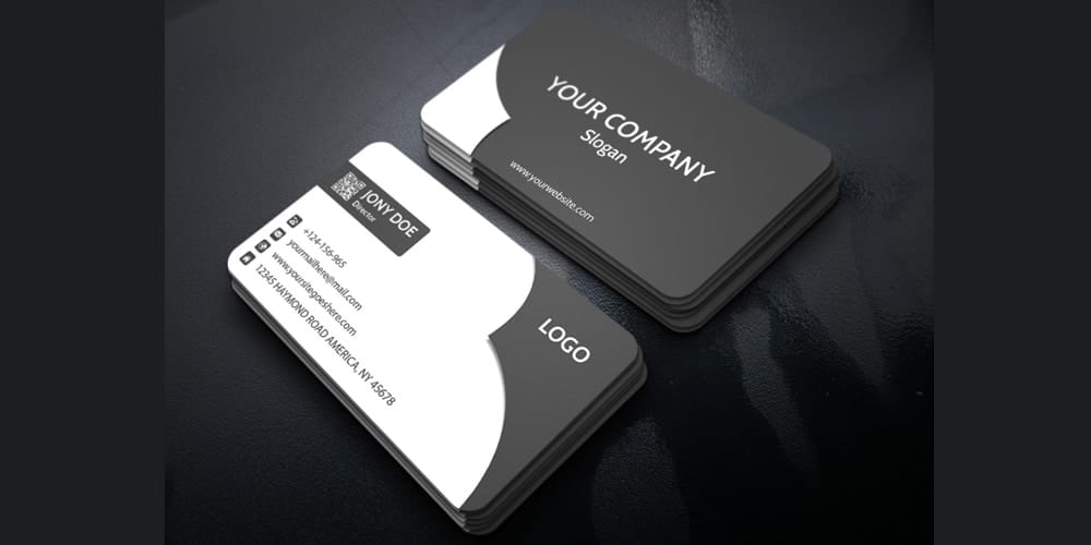 100+ Free Business Cards PSD 369 Minimal Business Card Design