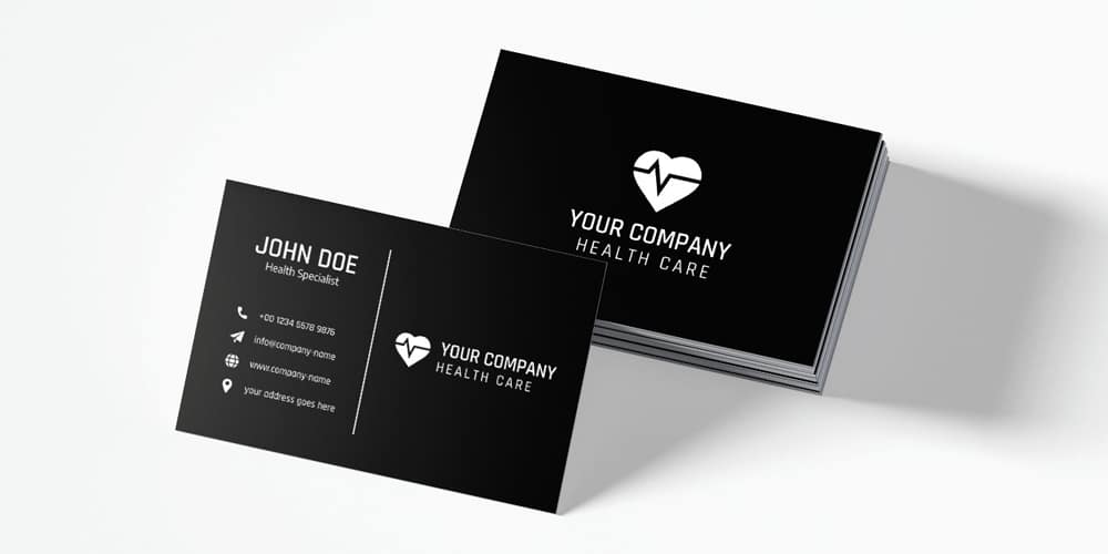 100+ Free Business Cards PSD 52 Minimal Business Card Template V5