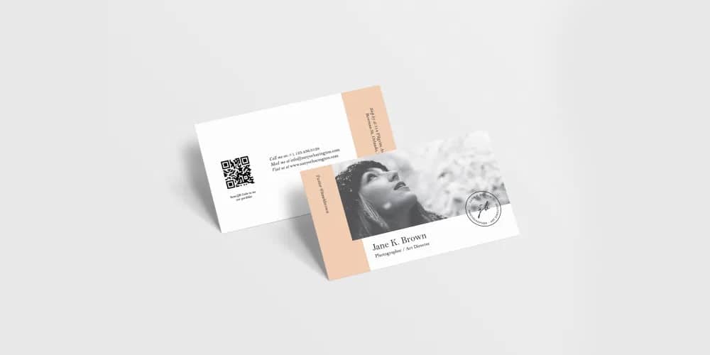 Minimal multipurpose business card template