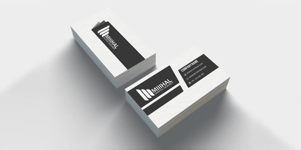 100+ Free Business Cards PSD 374 Minimalistic Business Card Design