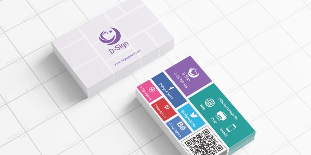 100+ Free Business Cards PSD 379 Minimalistic Modern Business Card Template