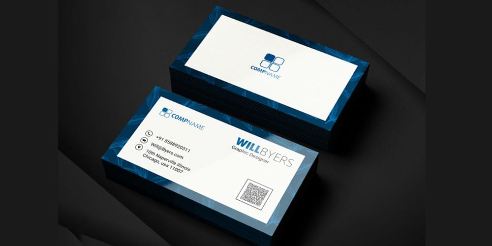 Modern Business Card Template PSD